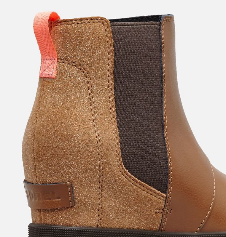 Wedges Sorel Niños - Big Joan Of Arctic™ Ii Chelsea Boot Marrones - 27601-MHCG